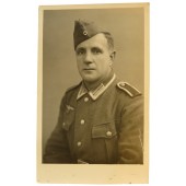 Caviglia Leopold in uniforme da Unteroffizier della Wehrmacht